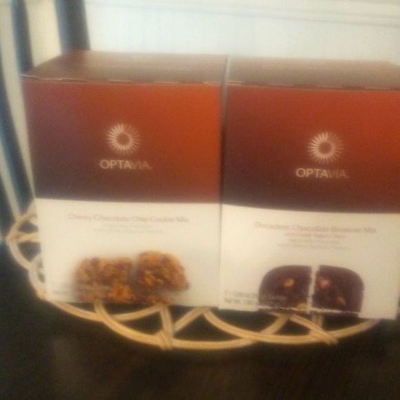 optavia Other Optavia Chewy Chocolate Chip Cookie Mix Decadent Chocolate Brownie Mix Poshmark
